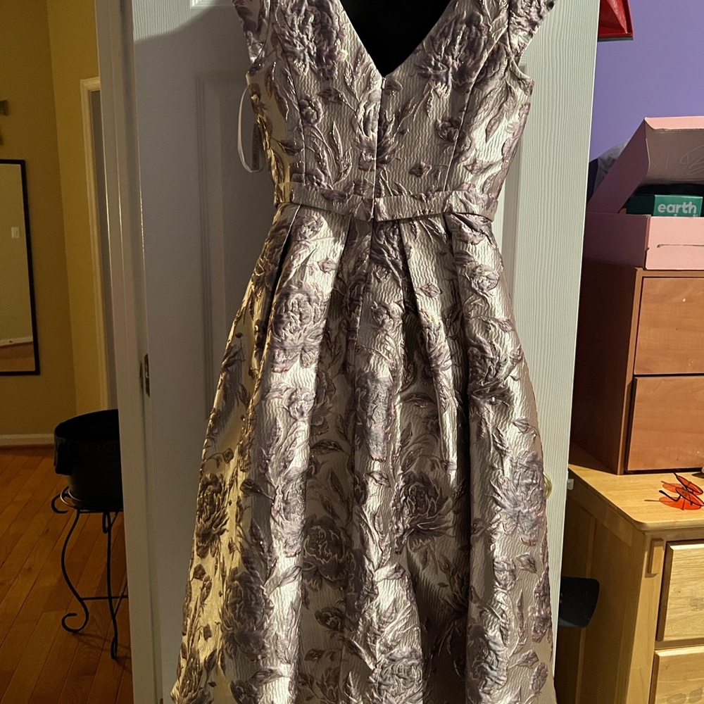 Women’s hi-low mauve color dress